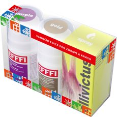 Dárková edice Allivictus Spray, EFFFI purple, EFFFI gold
